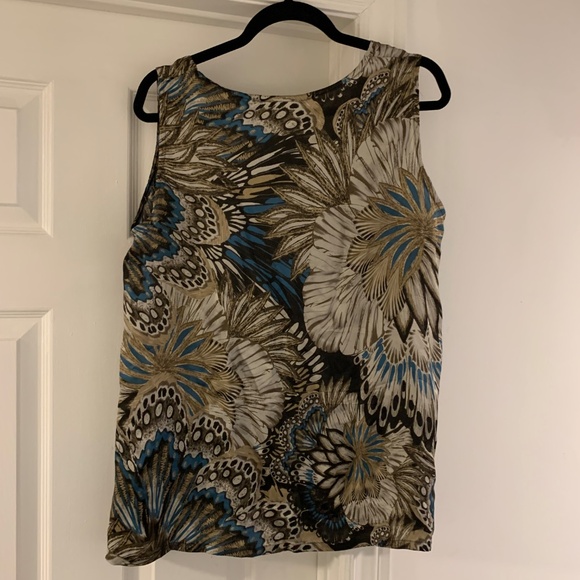 Silk Sleeveless Blouse - Picture 2 of 6
